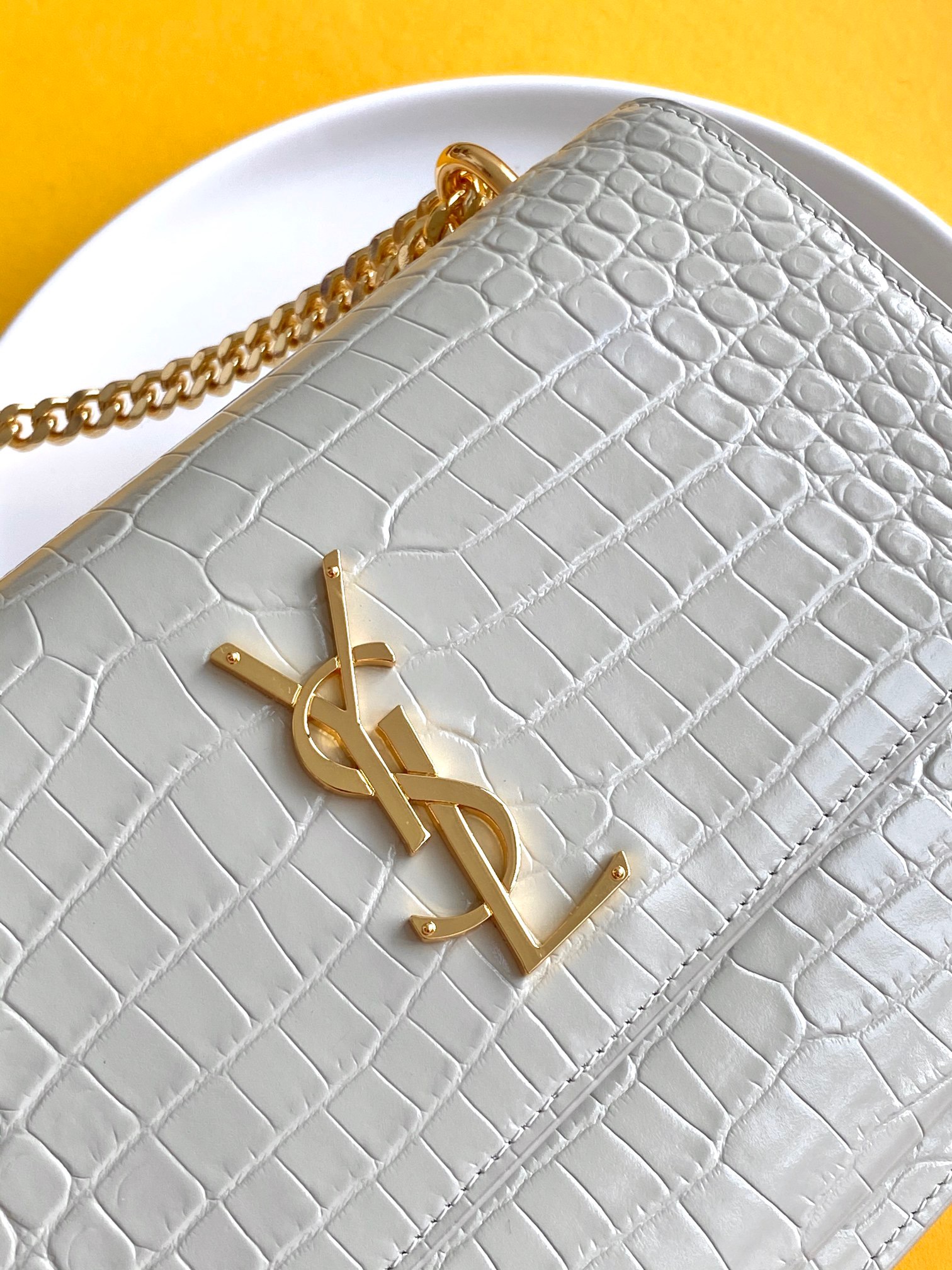 YSL Sunset Croc