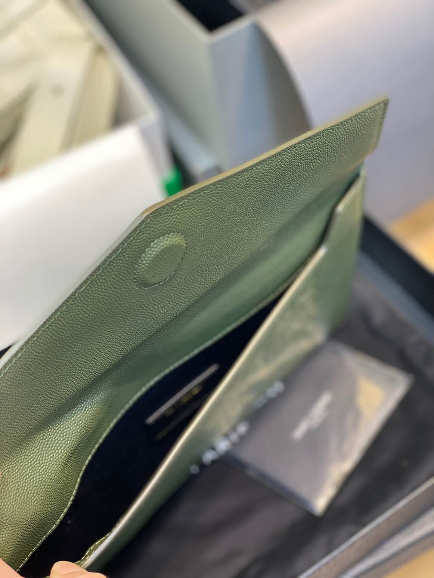 YSL Uptown Clutch