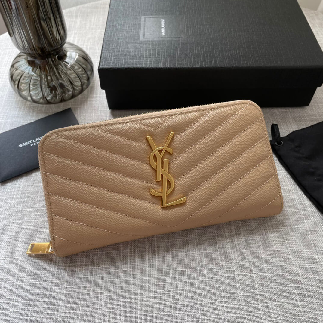 YSL Zippy Wallets 358094