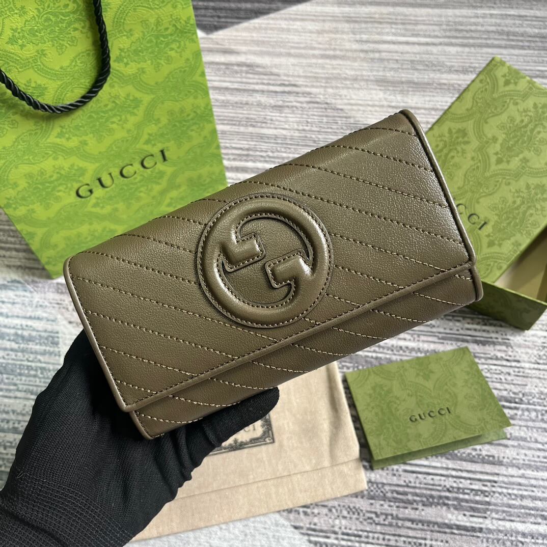 GG Blondie Long Wallet