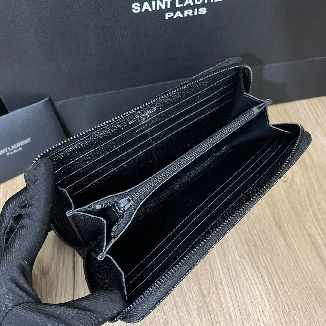 YSL Zippy Wallet