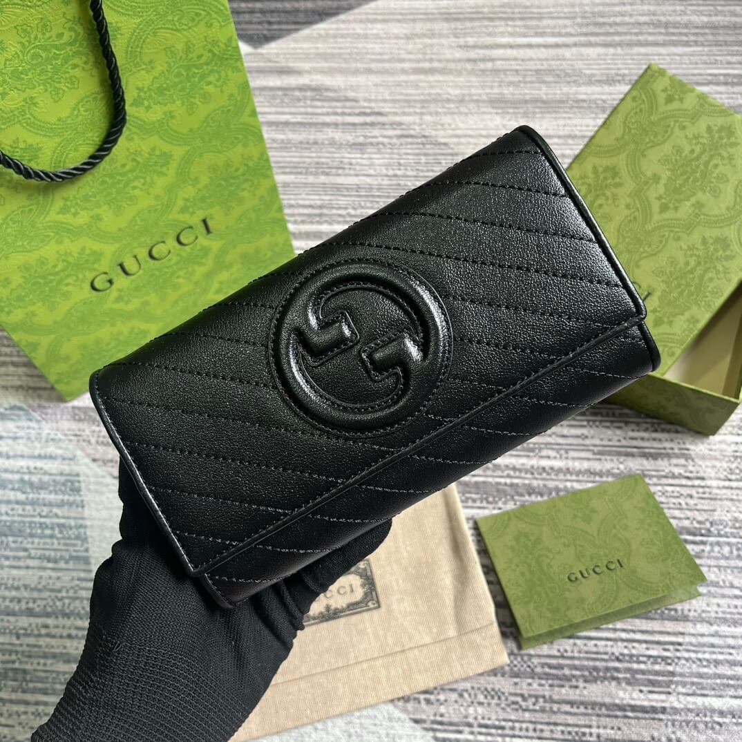 GG Blondie Long Wallet