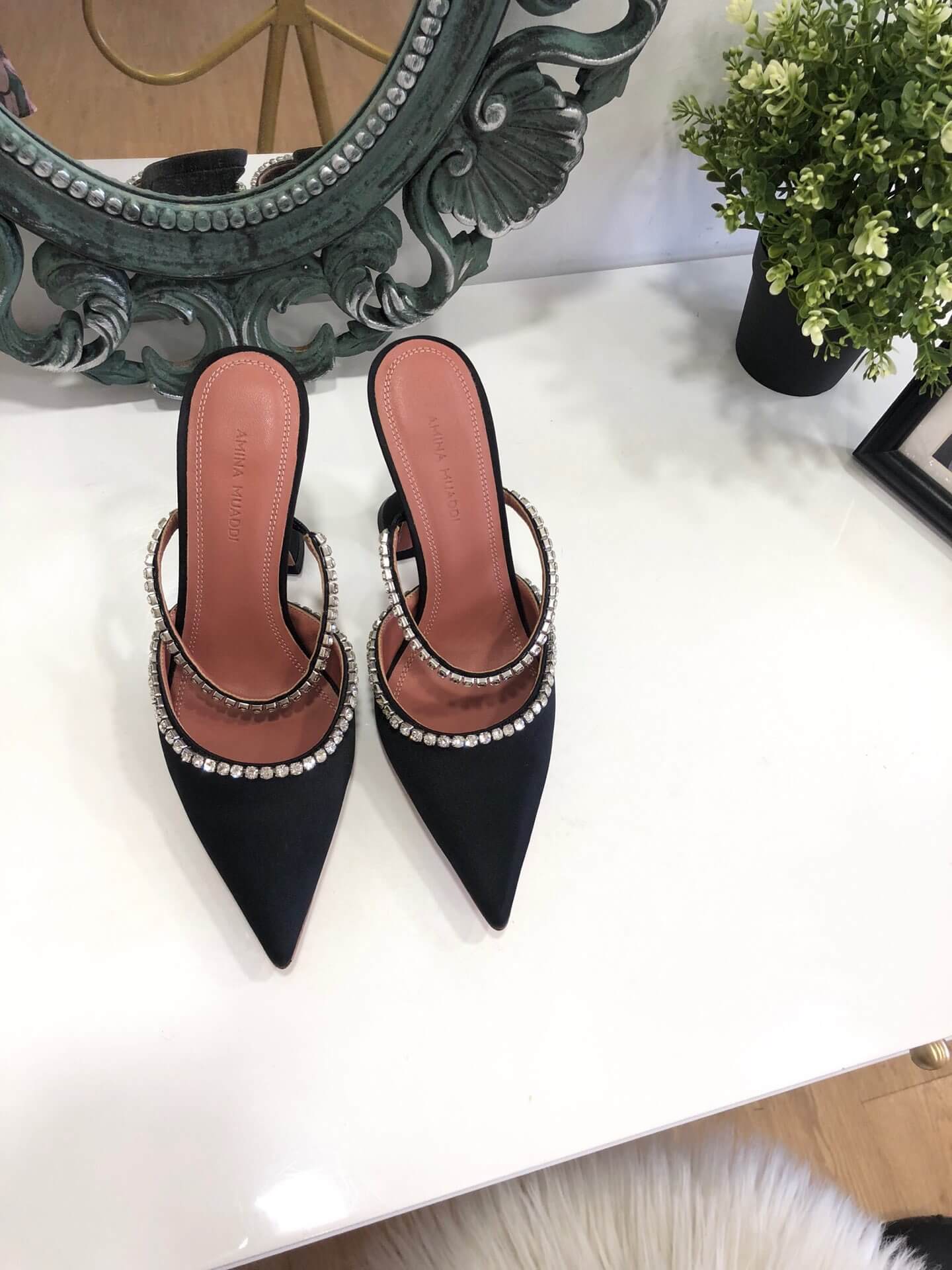 Amina Muaddi Heels