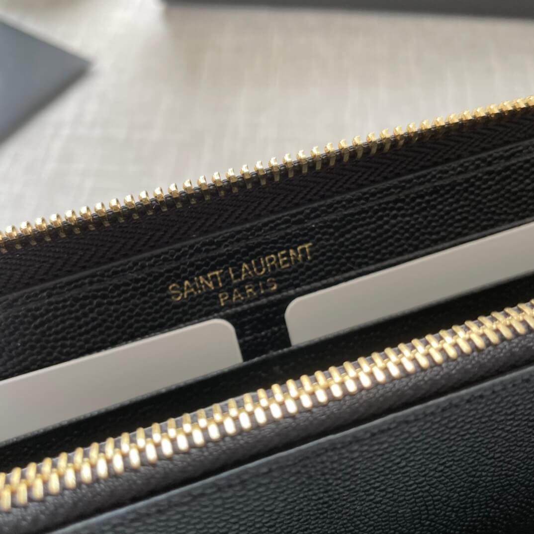 YSL Zippy Wallets 358094