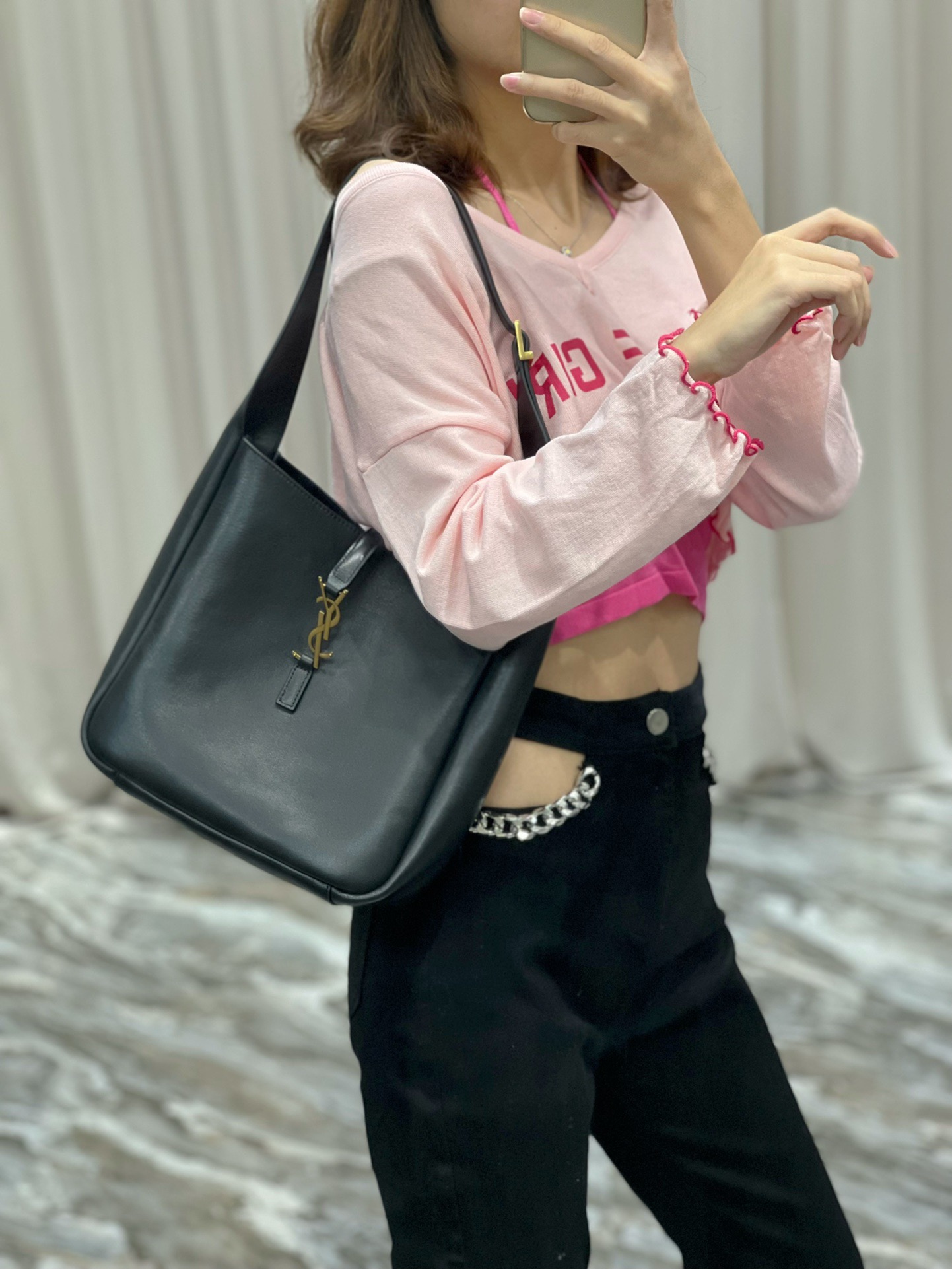 YSL Bucket Tote