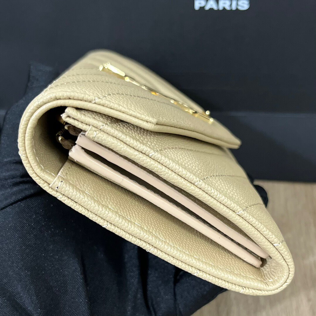YSL Long Flap Wallet