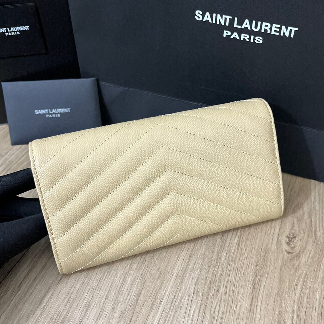 YSL Long Flap Wallet