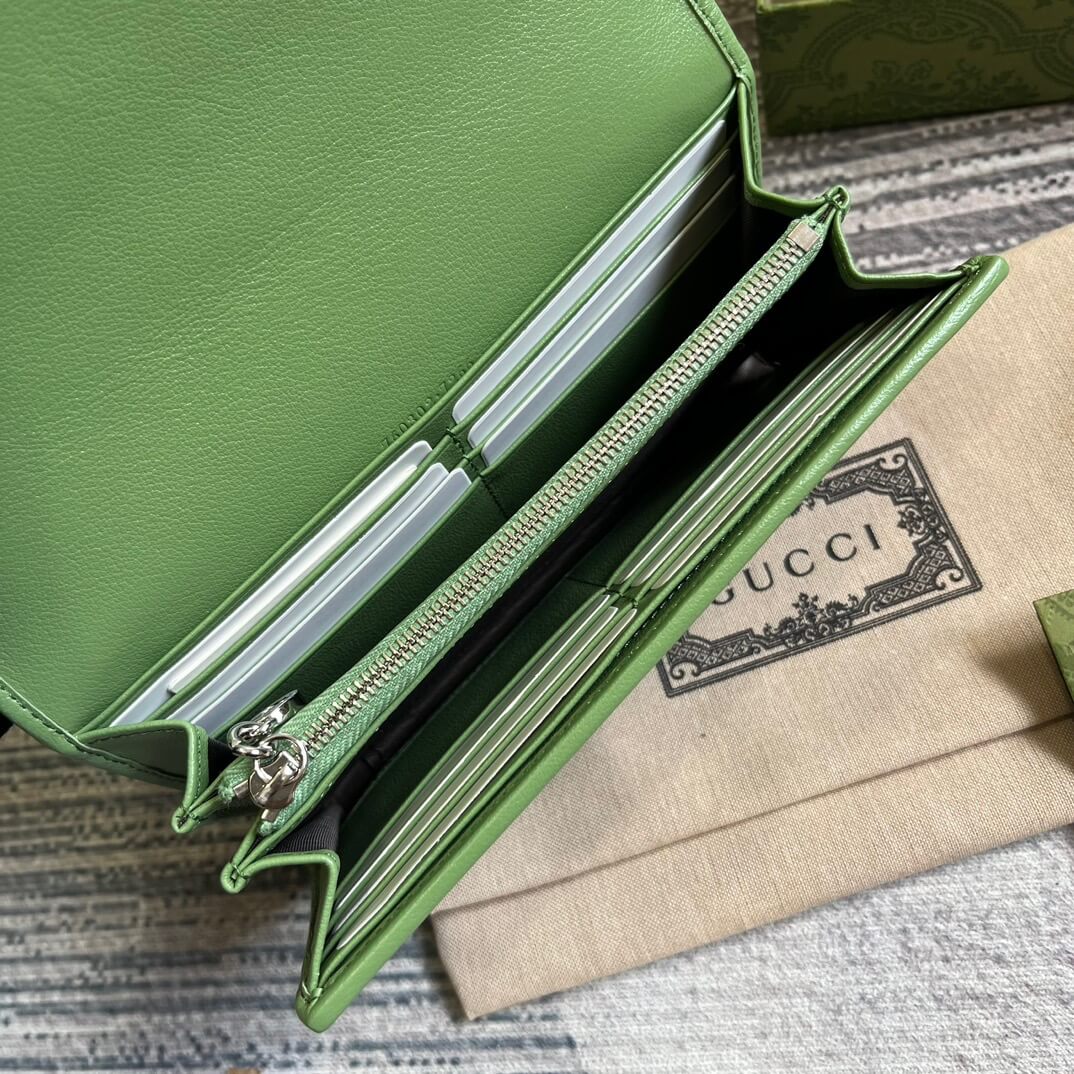 GG Blondie Long Wallet