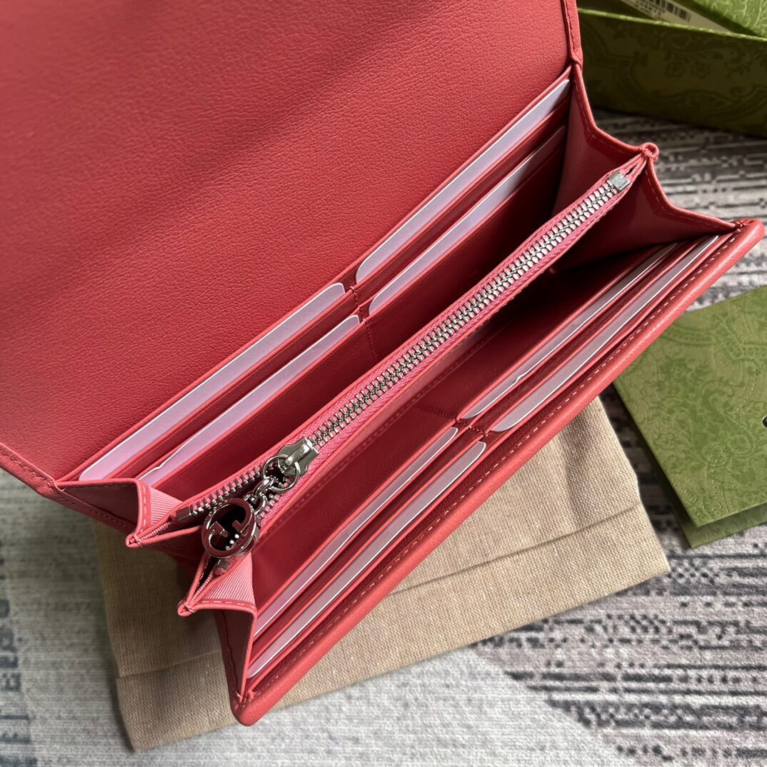 GG Blondie Long Wallet