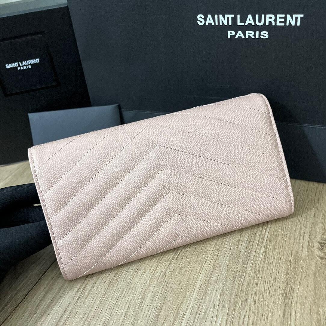 YSL Long Flap Wallet