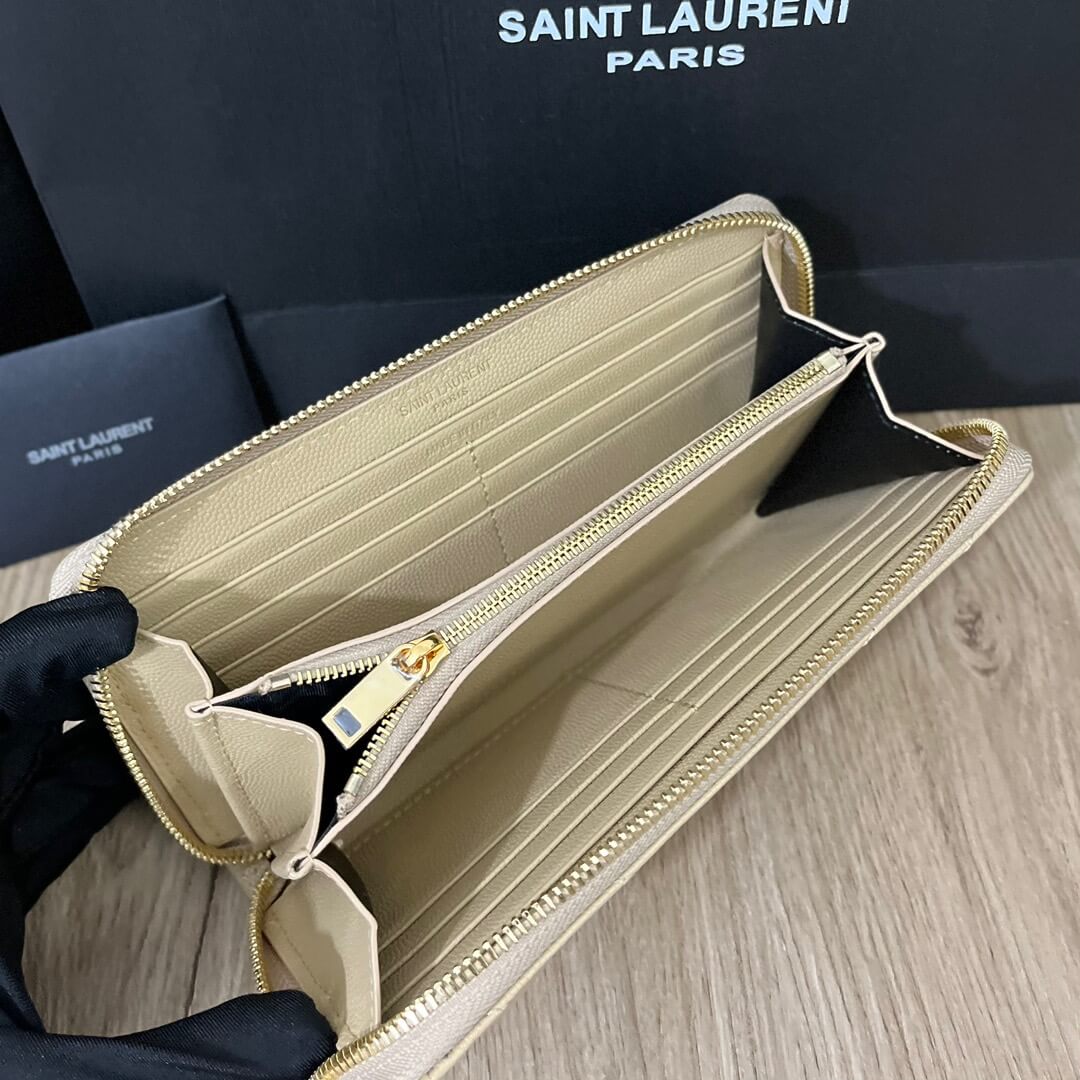YSL Zippy Wallet