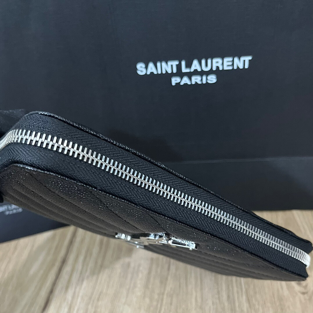 YSL Zippy Wallet