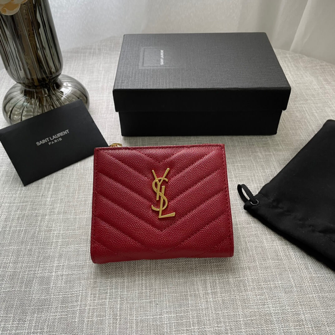 YSL Foldable Wallets