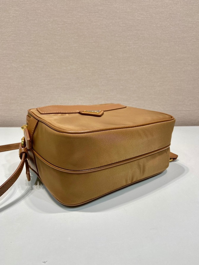 PR Saffiano Double Zipper Crossbody
