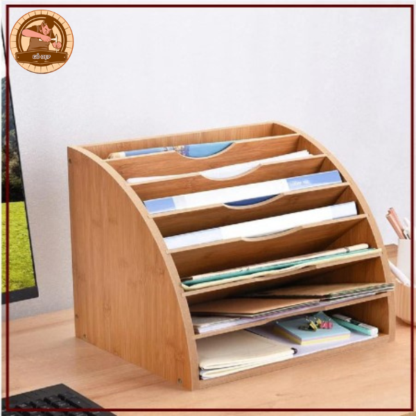 Hộp gỗ mdf đựng tài liệu thông minh, đẹp mắt