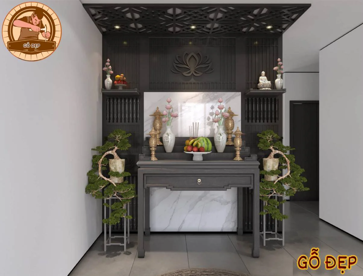 Bàn thờ gia tiên hiện đại có những ưu điểm nổi bật 