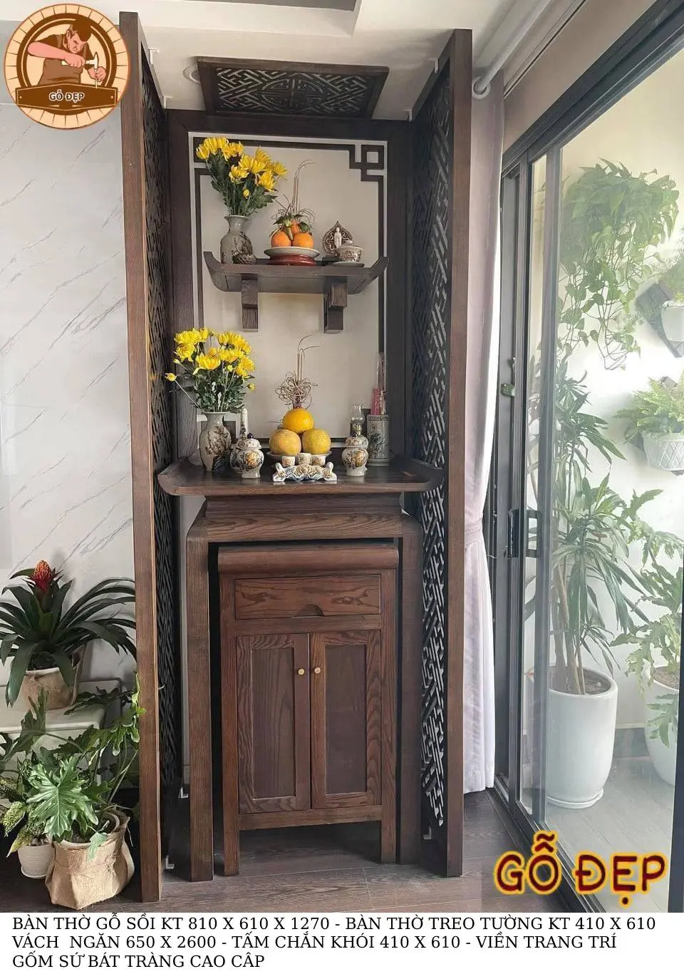 Cách đặt hũ gạo muối nước trên bàn thờ gia tiên