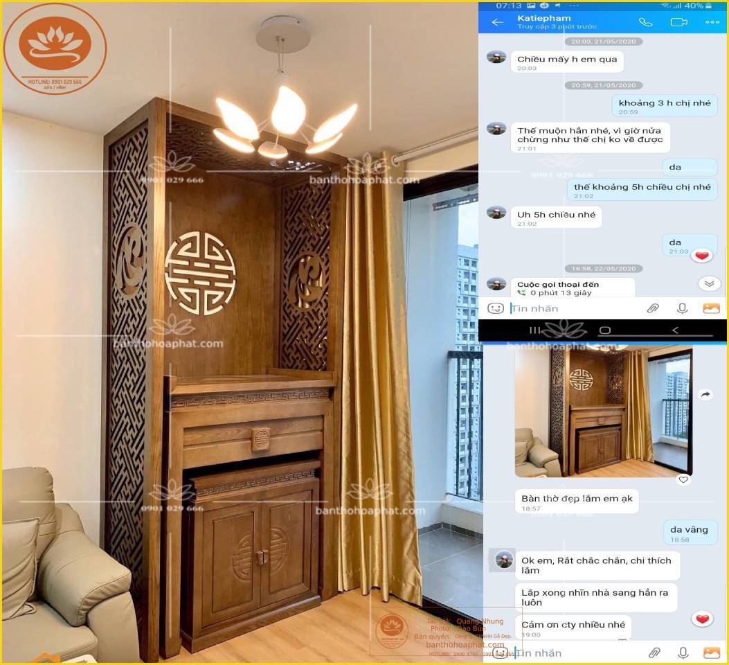 Feedback từ khách hàng của Xưởng Gỗ Đẹp