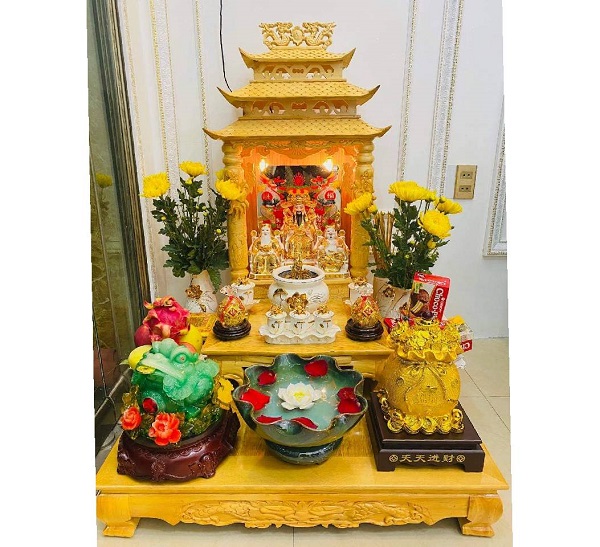 Bàn Thờ Thần Tài OTT 17