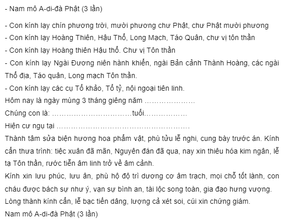 Văn khấn hóa vàng và những lưu ý trong lễ cúng