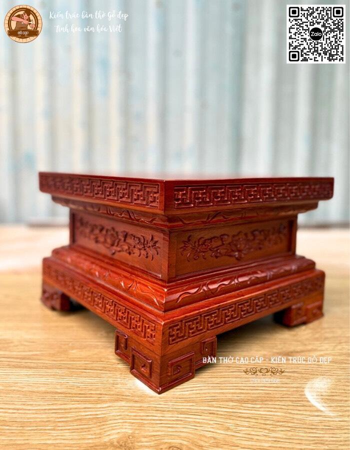 Đôn Kê Tượng Phật Hoa Sen 03 - kiểu dáng hiện đại, chất lượng bền đẹp 
