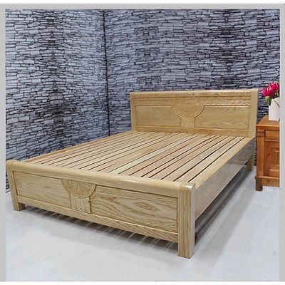 giường ngủ làm từ gỗ óc chó