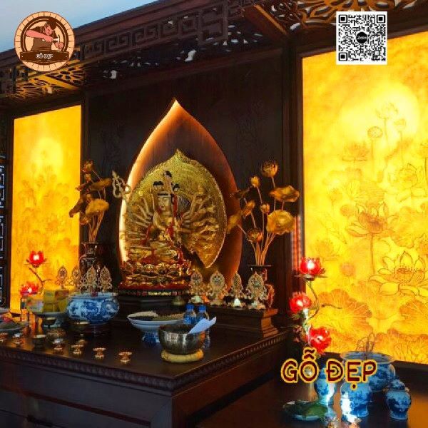 Không được sắp xếp bàn thờ Phật tùy hứng