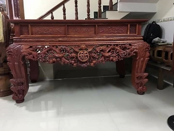 Mỗi chiếc sập thờ đều mang ý nghĩa tâm linh riêng