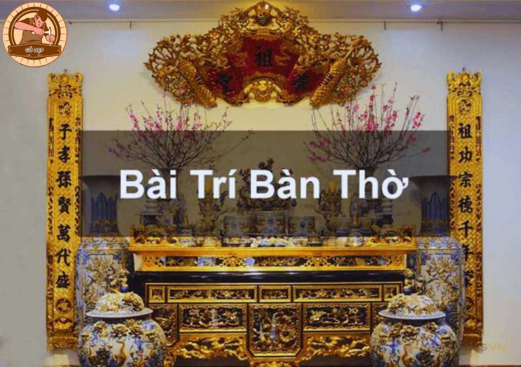 Người mệnh Kim nên bài trí bàn thờ bằng các vật phẩm có chất liệu kim hoặc sứ 