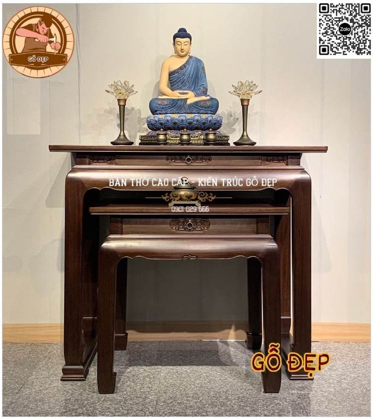 Bàn thờ đứng đẹp- Vật phẩm tâm linh quan trọng đối với người Việt