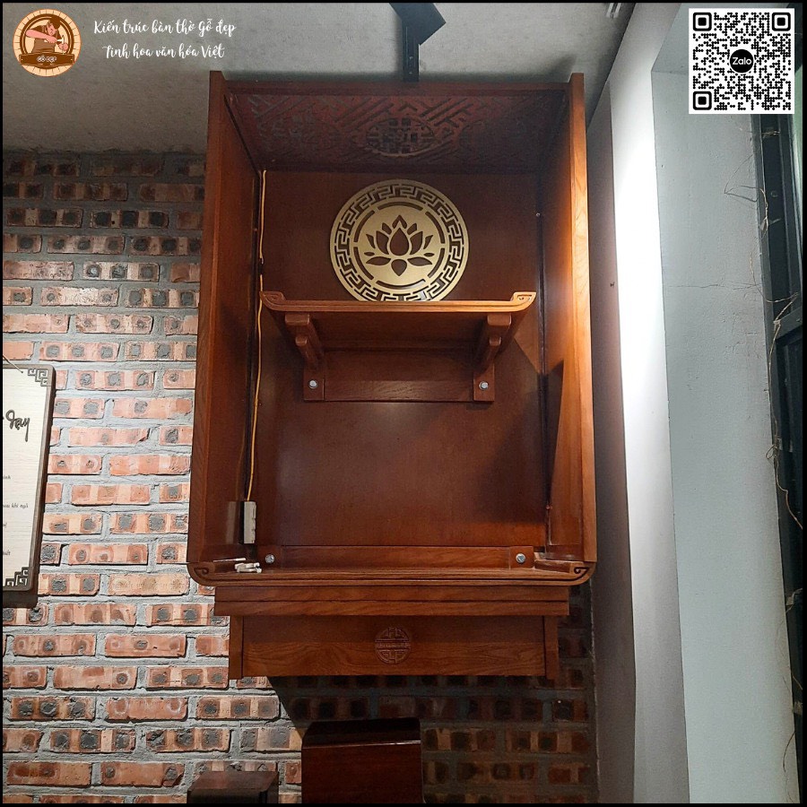 Giá thành của bàn thờ cũng dựa trên kích thước và mẫu mã