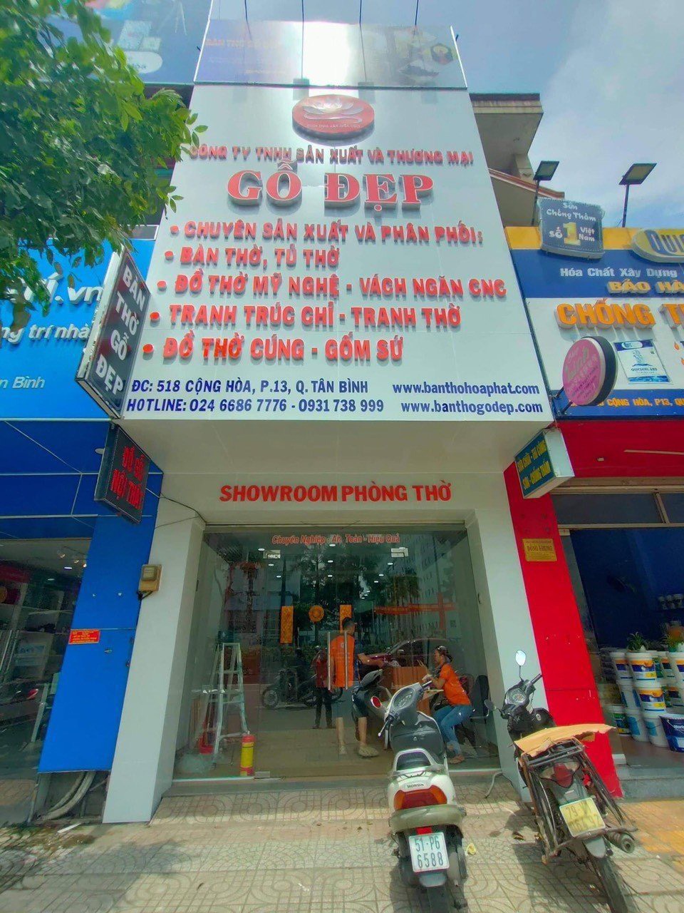 Showroom Xưởng Gỗ Đẹp tại Tp.HCM 