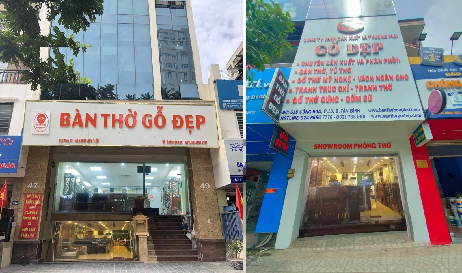 Địa chỉ mua thiết kế phòng thờ gỗ óc chó tại hà nội và tp.hcm