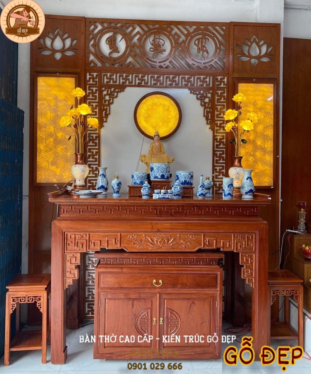 Mẫu phòng tụng kinh được thiết kế nội thất tối ưu hóa