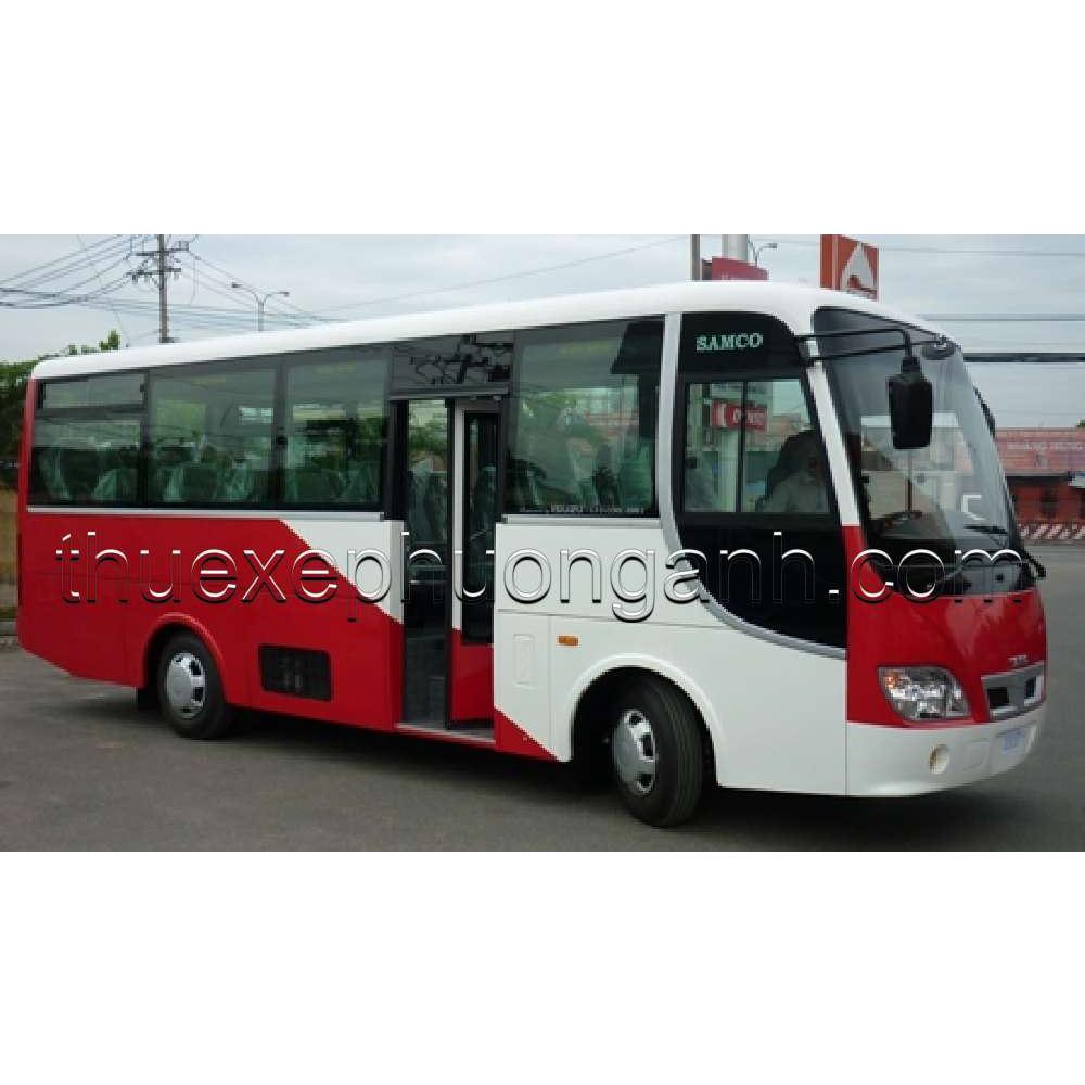 Cho thuê xe 29 chỗ Isuzu Samco đưa đón sân bay