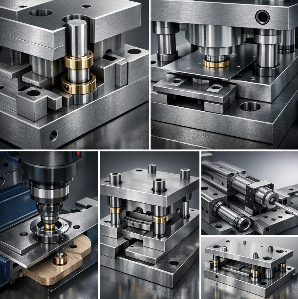 Bạc dẫn hướng: Giải pháp tối ưu cho độ chính xác và tuổi thọ cơ cấu cơ khí