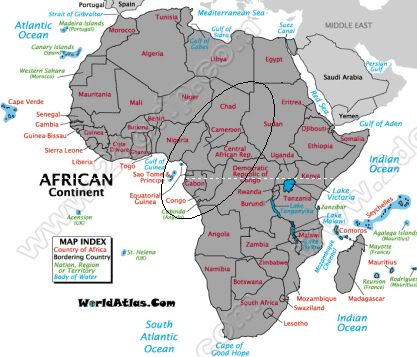Central African States - khu vực Trung Phi