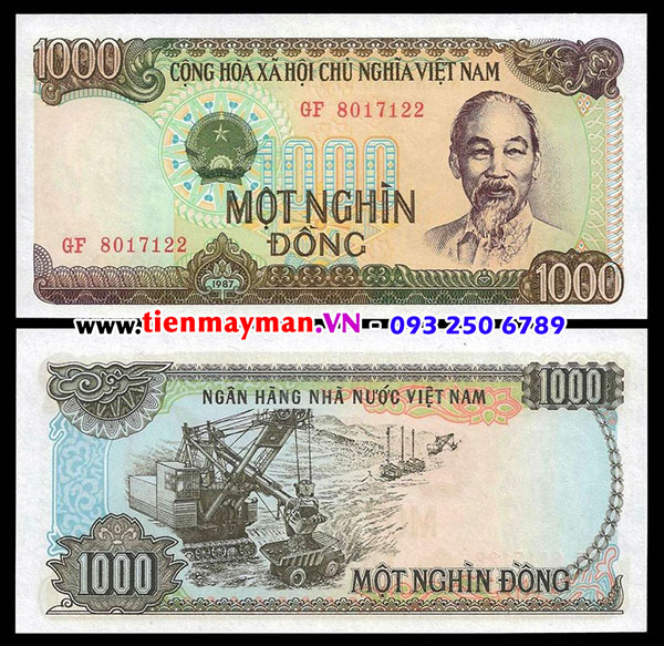 Tiền Việt Nam 1000 Đồng 1987 P-102 | 1000 đồng khai thác than ở quảng ninh  TIỀN MAY MẮN , Tiền Lì Xì Tết , Sưu Tầm Tiền Việt Nam Xưa