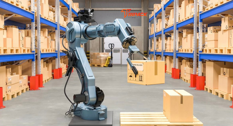 cánh tay robot gúp tăng sản lượng, năng suất