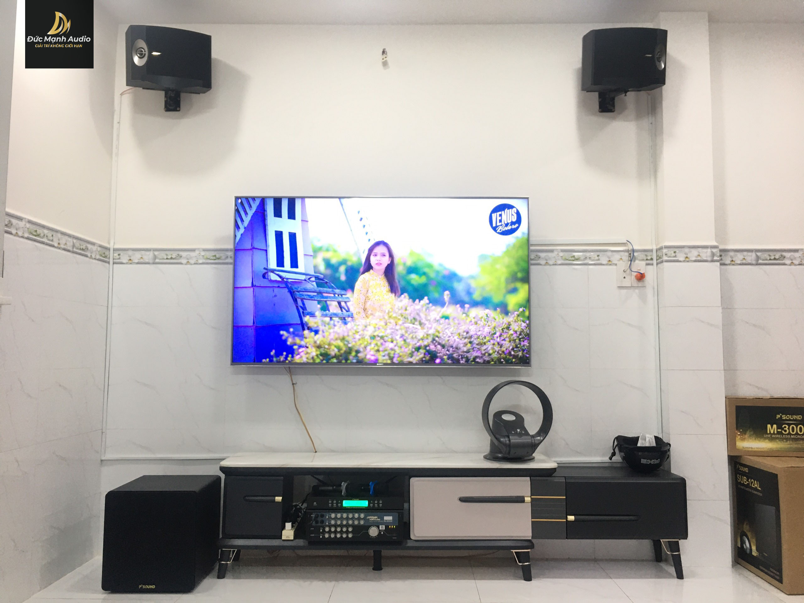 Thêm chức năng hát karaoke vào bộ dàn nghe nhạc hiện có