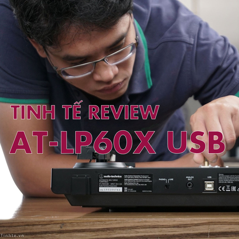 TINH TẾ - Mở hộp và trên tay mâm quay giá rẻ AT-LP60X USB phù hợp cho người mới chơi vinyl