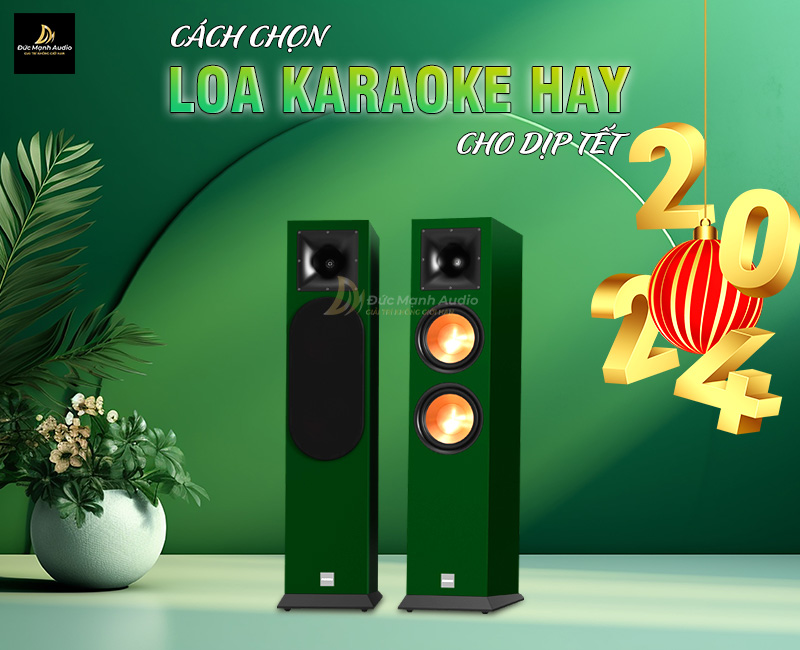 Cách chọn loa karaoke hay nhất cho dịp tết 2024