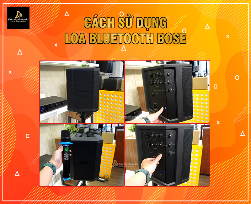 Cách sử dụng loa bluetooth Bose đơn giản