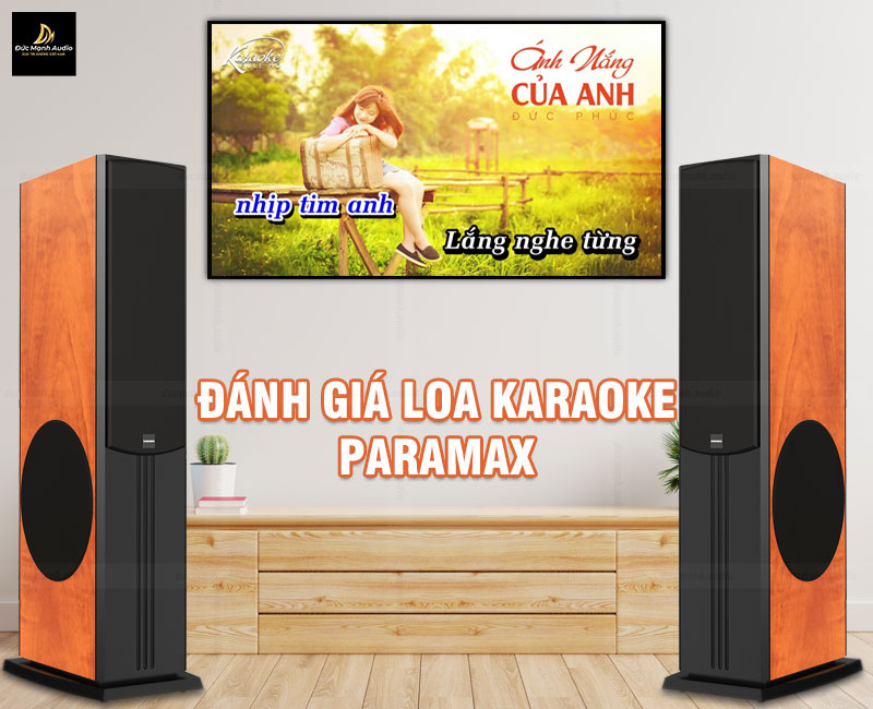 Đánh giá loa karaoke Paramax có tốt không? Ưu điểm loa Paramax là gì?