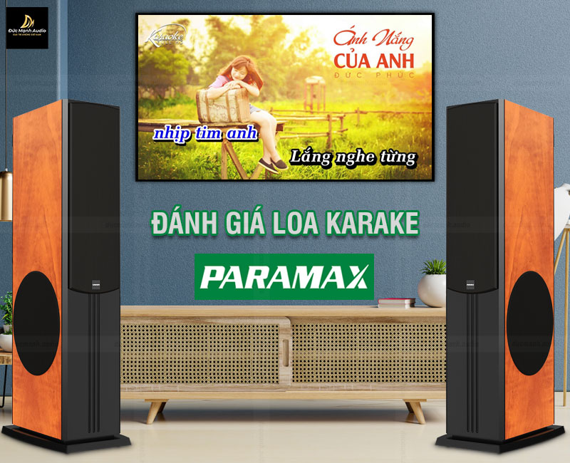 Đánh giá loa karaoke Paramax có tốt không?