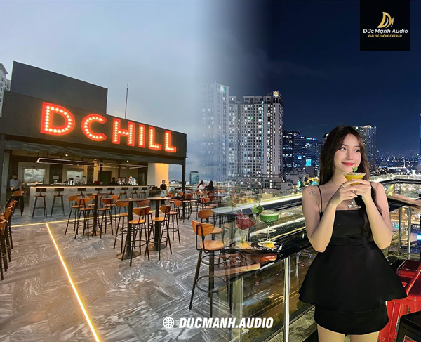 Hệ thống âm thanh SE Audiotechnik tại Quán Beer Rooftop D CHIL Quận 1, TP.HCM