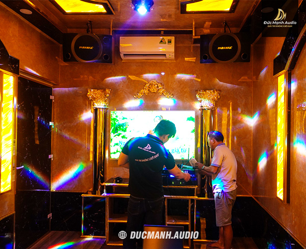 Lắp đặt dàn karaoke Paramax chuyên nghiệp 30 triệu cho Phòng Karaoke tại nhà Anh Dũng ở Bình Dương