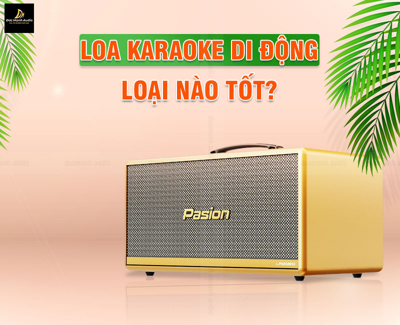 Loa karaoke di động loại nào tốt?