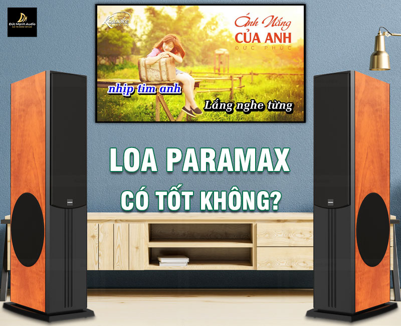 Loa Paramax có tốt không? Top 5 loa karaoke Paramax tốt nhất
