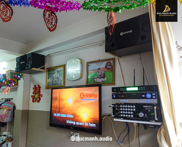 Nâng cấp dàn karaoke gia đình Anh Tuấn ở Quận Tân Phú chỉ với 10 triệu đồng